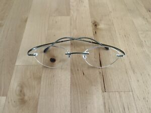 Silhouette M7500 /40 6052 Titan Eyeglasses Frame Rimless 19()45