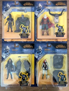 NUOVO! Il Signore degli Anelli La Guerra dei Rohirrim Set Completo 4pz (BAF Snow Troll) - Foto 1 di 9