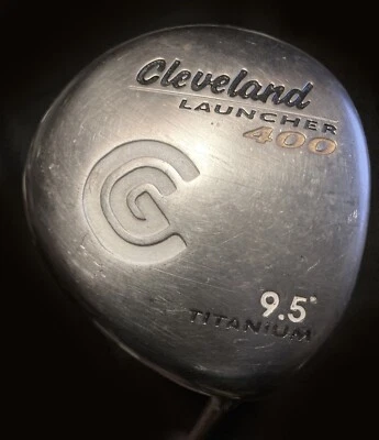 Cleveland Launcher 400 Titanium Driver 9.5° Graph Gold S Flex MidGrip PET RESCUE - Image 1 of 4