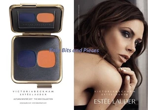 BNIB VICTORIA BECKHAM & ESTÈE LAUDER EYE MATTE DUO03 Shapir/Orange NIB - Picture 1 of 5