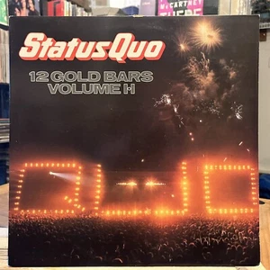 [ROCK/POP]~EXC 2 LP~STATUS QUO~12 Gold Bars~Volume I+II~[1984~VERTIGO]~UK Imp - Picture 1 of 8