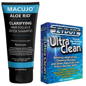 Macujo Aloe Rid + Zydot Shampoo - (Compared to Old Formula Nexxus Aloe Rid) - Picture 1 of 4