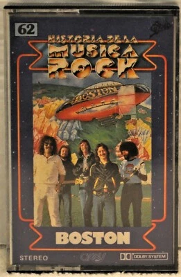 BOSTON "Historia Dela Musica Rock"  Spanish Titles Cassette - Image 1 of 4