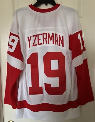 Camiseta deportiva de hockey Mitchell & Ness $200 para hombre mediana Steve Yzerman Detroit Red Wings Foto 1 de 4
