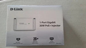 D-LINK DPE-301GI 1 Port Gigabit 30W PoE+ Injector - Picture 1 of 2