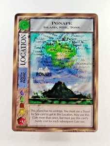 Ponape - Mythos CCG Karte (1996 Chaosium) Location, South Pacific Cthulhu - Bild 1 von 2