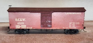 Delaware Lackawanna & Western RR 40' boxcar 45192 HO Wood Cardboard Built RTR - Picture 1 of 6