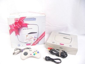 Boxed Like New Sega Saturn Merry Christmas HST-0017 Japan Model Console