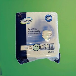 *NEW* TENA Incontinence Briefs Adult Diapers Elderly Small 12ct Pack - Picture 1 of 1