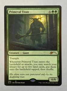 MTG - Secret Lair - Chris Rahn - Primeval Titan - Non-Foil - NM - Bild 1 von 2