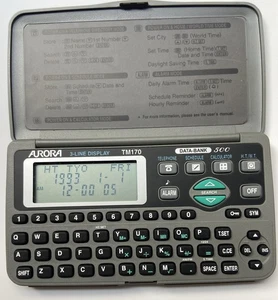 AURORA Display 3 Linee TM170 Agenda Banca Dati Elettronica Vintage 1993 - Foto 1 di 7