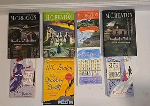 Posten von 8 M. C. Beaton Mysterien mit Hamish Macbeth Büchern und mehr HP/PB - Bild 1 von 10