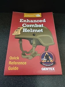 Kwikpoint enhanced combat helmet quick reference guide gentex - Picture 1 of 2
