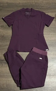 Figs Scrubs inala top-Venice jogger- Size Small-Purple - Picture 1 of 11