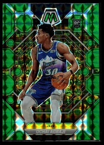 2022-23 Panini Mosaic #208 Ochai Agbaji Green - Picture 1 of 2