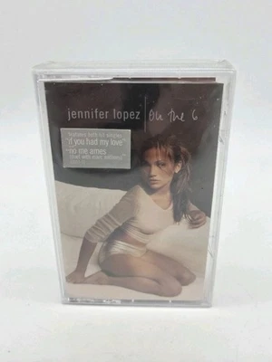 RARE JENNIFER LOPEZ ON THE 6 CASSETTE 1999 USA EDITION HYPE STICKER SEALED - Image 1 of 4