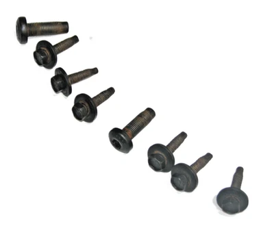 Jeep Wrangler TJ 97-06 Front Seat Slider Frame Adjuster Bracket Bolts Set (8) Foto 1 de 4