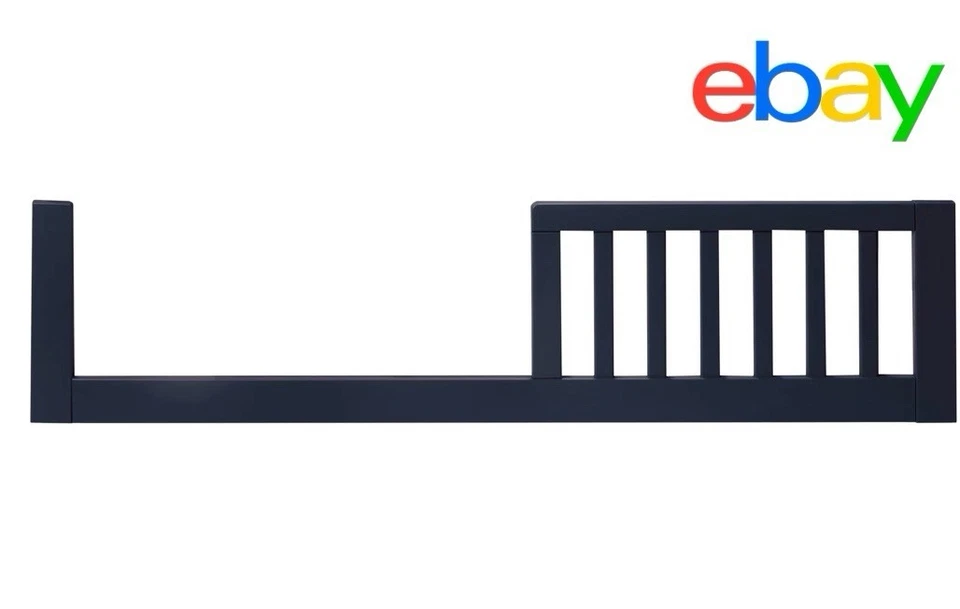 Kit de conversión de cama para niños pequeños azul marino M11999 - pino no tóxico para comodidad ecológica Foto 1 de 4