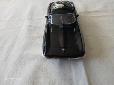 Chevy Corvette Sting Ray 1963 Jada Toys Big Time Muscle escala 1:24 negro Foto 1 de 4