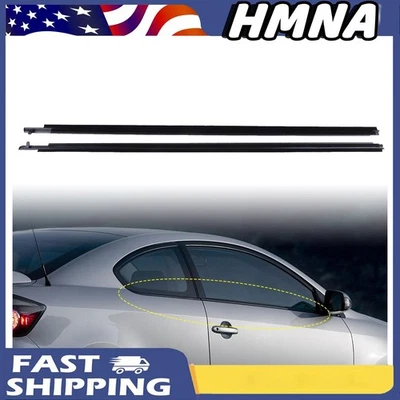 Door Window Sweep Belt Molding Weatherstrip For Scion tC 2.4L 05-10 75711-21030 - Изображение 1 из 4