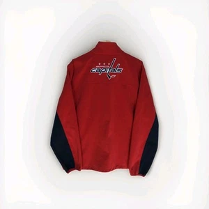 Washington Capitals Jacket Men Large Red GIII NHL Hockey Full Zip - Picture 1 of 9