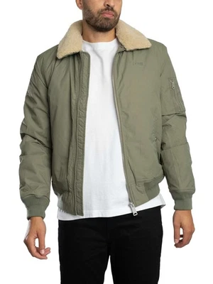 Schott Men's Airkraft2 Bomber Jacket, Green - Image 1 of 4