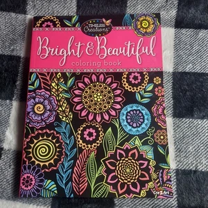 New Cra-Z-Art Timeless Creations Coloring Book Kids Adults Bright & Beautiful - Bild 1 von 8