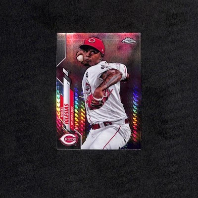 Raisel Iglesias 2020 Topps Chrome - Prism Refractor #175 Cincinnati Reds - Image 1 of 2