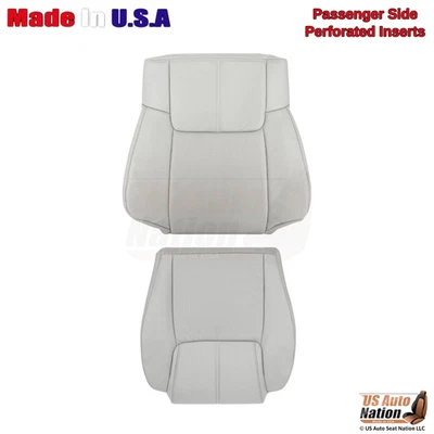 Fundas de pasajero de cuero sintético Lt. Graystone 2006-2007 para Jeep Commander Limited Foto 1 de 4