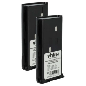 2x bateria do radia Kenwood KNB-15 KNB-14N KNB-15A KNB-14 1800mAh 7,4V - Zdjęcie 1 z 9