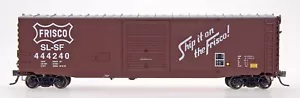 Intermountain HO Frisco PS-1 50' Single Door Boxcar Car Number SLSF 444184 Neu - Bild 1 von 2