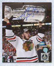 Jonathan Toews Chicago Signed 2013 Stanley Cup 8x10 Photo