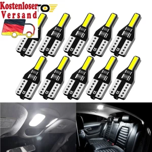 10Pcs T10 LED W5W LED Lamp 7020 SMD 168 194 2825 Bulb for Car Interior Lighting - Bild 1 von 6