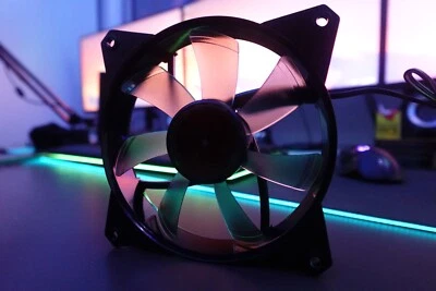 Cooler Master 120mm Case Fan 3 Pin 12V - 202000360-GP - Black - Image 1 of 4