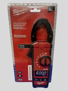 MILWAUKEE 2237-20 600A AC/DC Digital Clamp Meter CAT III, New - Picture 1 of 1