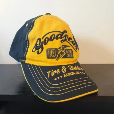 Goodyear Neumático y Goma 1898 Akron Ohio Snapback Sombrero Auto Carreras Deportes Gorra HE Foto 1 de 4