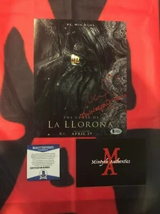MARISOL RAMIREZ LA MALEDIZIONE DELLA LLORONA FOTO FIRMATA 8x10! BECKETT COA! ORRORE! - Foto 1 di 1