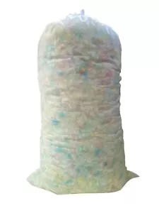 9.5kg Shredded Crumb Foam Fill Cushions Toys Bean Bags Inserts Scatter Cushions - Picture 1 of 1