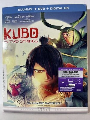 Kubo and the Two Strings (Blu-ray + DVD, 2016) - Open Item - Image 1 of 4