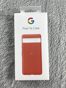 Original Google Pixel 7a Case Snow - Charcoal - Coral - Seafoam - Arctic Blue - Photo 1 sur 14
