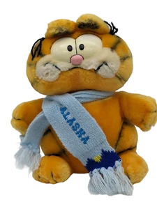 Dakin Garfield Bufanda Azul Alaska Peluche 1981 9" Coleccionable Envío Gratis. - Imagen 1 de 12