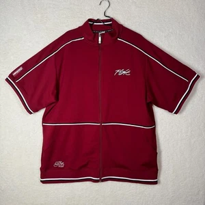 Vintage Nike Flight Men’s XL Basketball Jersey XL Red 90s Shooting Jersey Nike - Picture 1 of 10