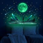 Stick on Luminous Stars and Moon Perfect for Nursery and Kids' Bedrooms