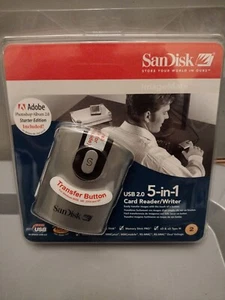 SanDisk USB 2.0 5-in-1 Card Reader/Writer - Picture 1 of 2