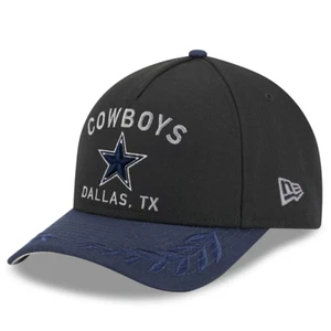 New Era Herrenhut schwarz/marine Dallas Cowboys 2025 NFL Draft 9FORTY A-Rahmen - Bild 1 von 4