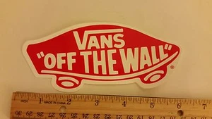 OLD SCHOOL BMX SKATE VANS STICKER - Picture 1 of 1