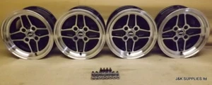 MINI 7x13 PIATTO PROFONDO JBW RS4 CERCHI IN LEGA RAGGI AUTO SET DI 4, 13x7 -7ET, 4X101,6 - Foto 1 di 4