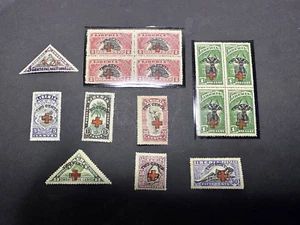 Liberia Scott Semi-Postal Stamp Assortment 1915-1918 - Picture 1 of 2