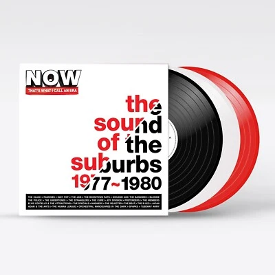 NOW That's What I Call an Era Sound of the Suburbs 1977-80  3 x Vinyl LP  - Image 1 of 2