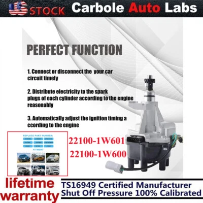 Ignition Distributor For Nissan Quest Xterra 2000-2002 3.3L V6 22100-1W601 - Image 1 of 4